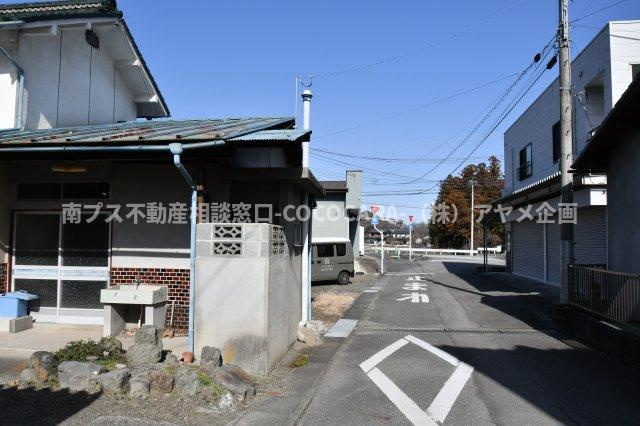 南アルプス市曲輪田の売地の周辺|南側から撮影