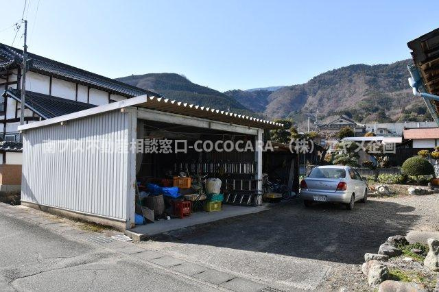 南アルプス市曲輪田の売地の外観|北東から撮影