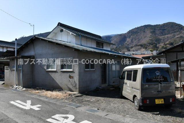 南アルプス市曲輪田の売地の外観|北東より撮影