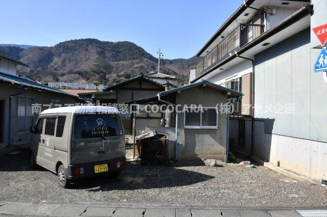 南アルプス市曲輪田の売地の外観|北東より撮影