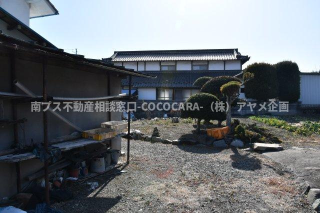 南アルプス市曲輪田の売地の外観|北側から撮影