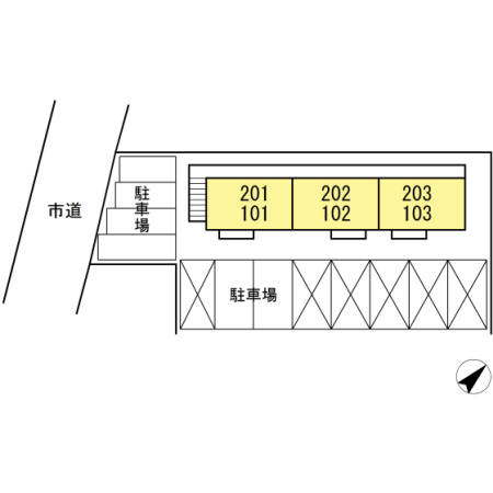 コートパルの区画図