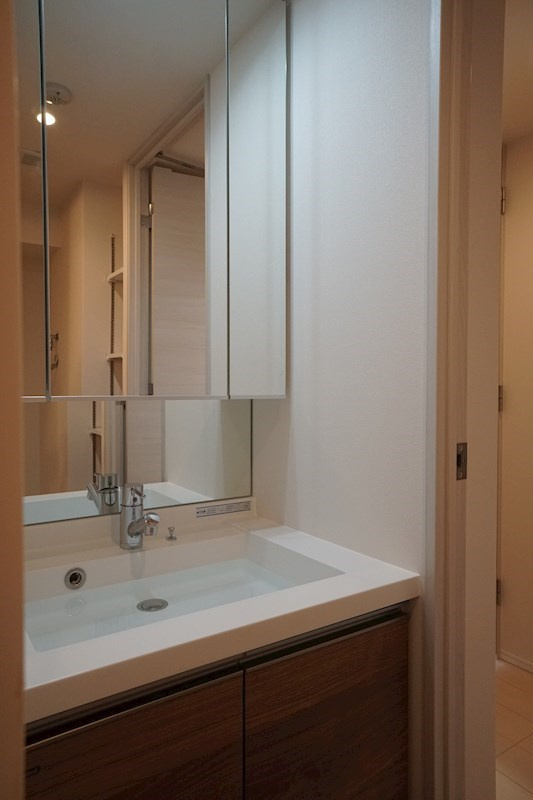 メインステージ両国Ⅲの独立洗面台