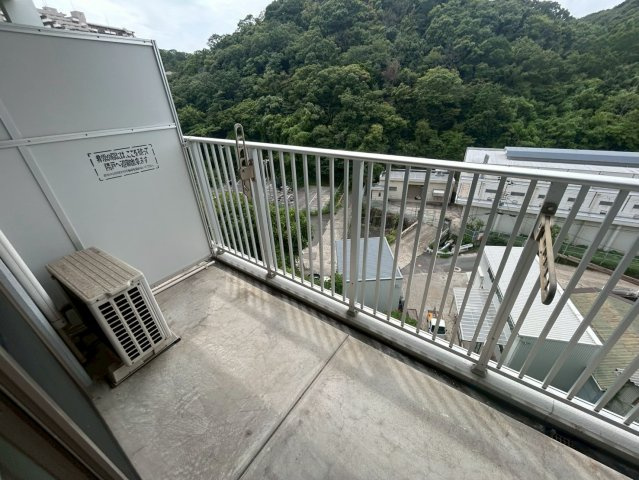 ツルトスコⅡ番館のバルコニー