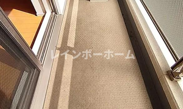 ルクレ錦糸町のバルコニー