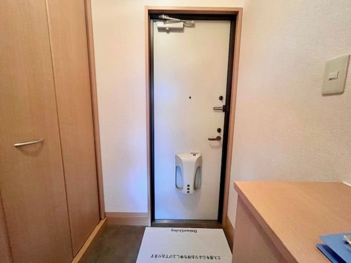 ウィルコートⅡの玄関|毎日通る玄関はこちらです