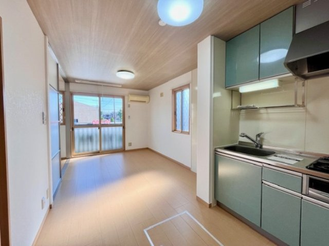 ウィルコートⅡの居間・リビング|使いやすい居間です