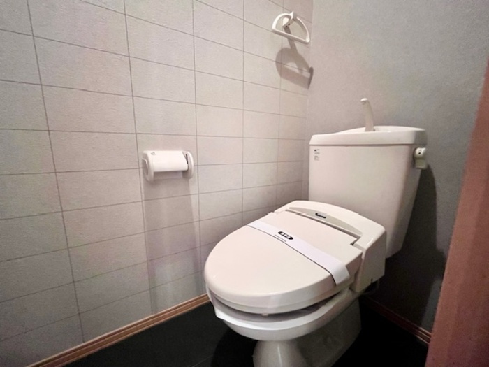 ウィルコートⅡのトイレ|ゆったりとした空間のトイレです