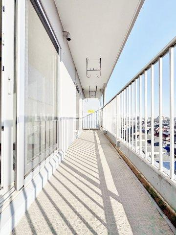 新武蔵野スカイハイツのバルコニー