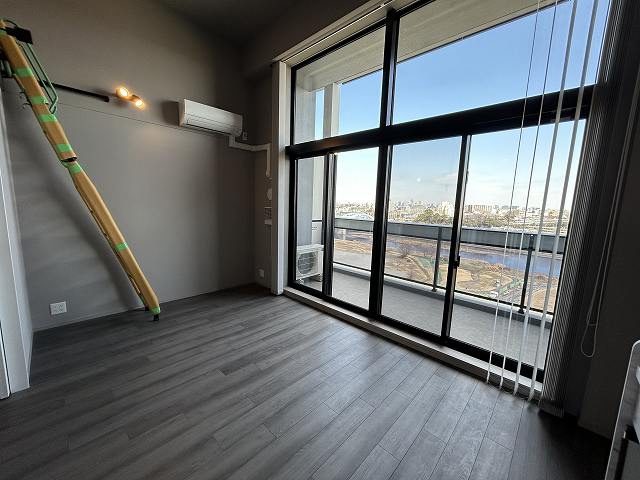 ブランシエスタ新丸子リバーフロントのバルコニー