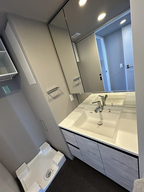 ブランシエスタ新丸子リバーフロントの洗面所