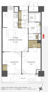 【間取り】 | リバーサイド香櫨園