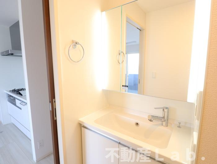 グランカーサはません　A棟の洗面所