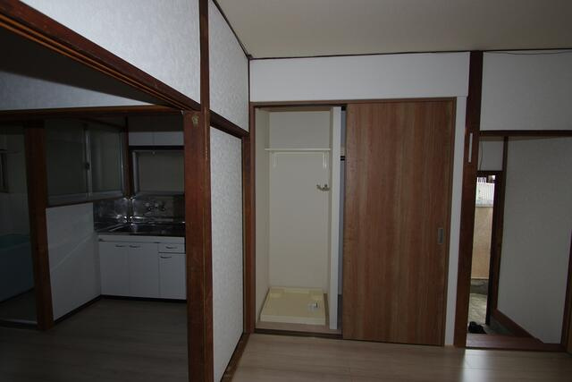 室内洗濯機置き場