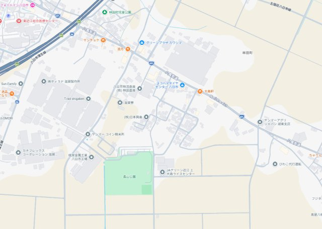 ★29(土)30(日)現地見学可能！★東近江市林田町　ラスト1邸の地図