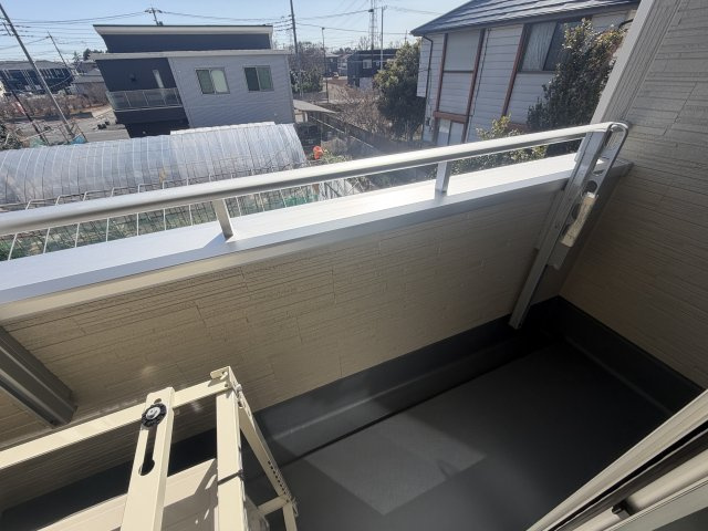 リーブルファイン緑区中野田のバルコニー