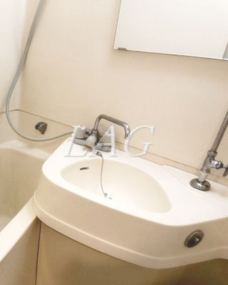 【洗面所】 | ユニハイツ勝どき | 洗面台です。