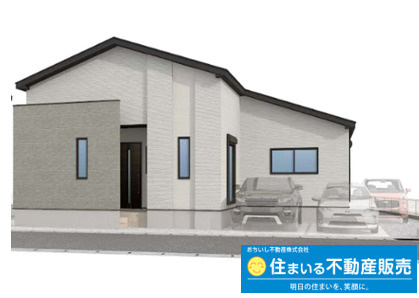 福岡市西区太郎丸1期　2号棟の外観パース