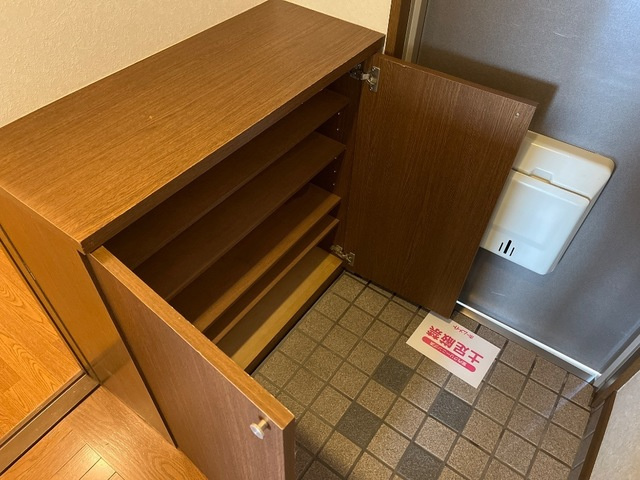 フォレストハイムＤの収納|下駄箱
