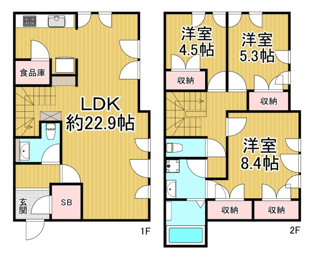 ブリランテ苦楽園の間取り