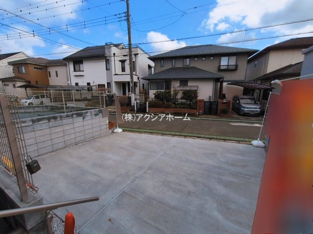 所沢市下富・全1棟　新築一戸建　～平屋建て・大型4LDK～の駐車場|現地写真（2026年3月10日撮影）