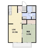 川口市差間１丁目のアパートの画像