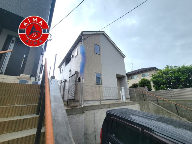 福岡市南区若久6丁目第1-4棟（2号棟）の外観|デザイン性のある外観です。