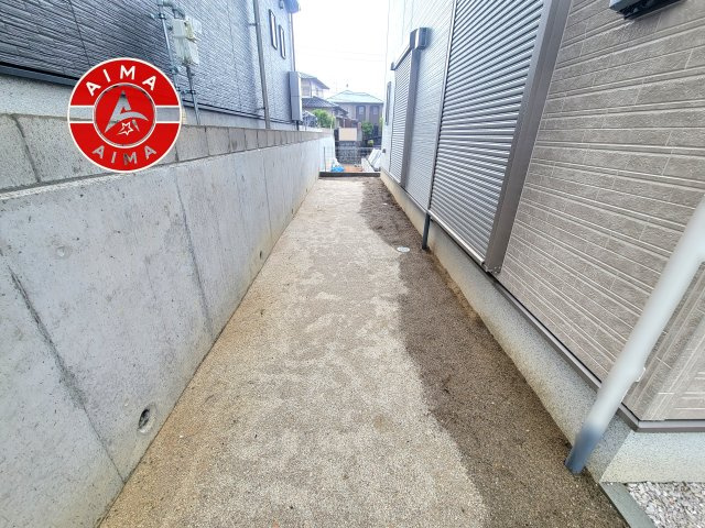 福岡市南区若久6丁目第1-4棟（2号棟）の外観|お庭で自由な時間を過ごせます。
