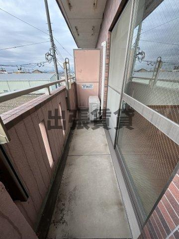 仲介手数料0円！！朝日館のバルコニー