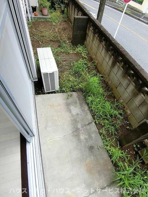 カーサ中西のバルコニー