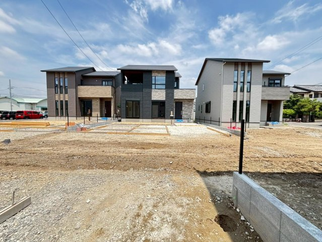 タマタウン　羽島市江吉良町　全5区画分譲の外観|「現地（2026年5月15日）撮影」　　　
■全体写真　
■ヤマダ不動産　株式会社リライフ　