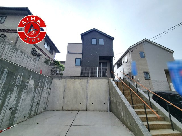 福岡市南区若久6丁目第1-4棟（4号棟）の外観|デザイン性のある外観です。