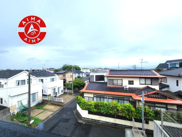 福岡市南区若久6丁目第1-4棟（4号棟）の展望|窓から緑が見える物件も魅力的です。