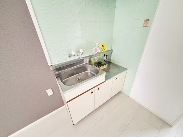 太宰府市五条２丁目のアパートのキッチン|別号数タイプ