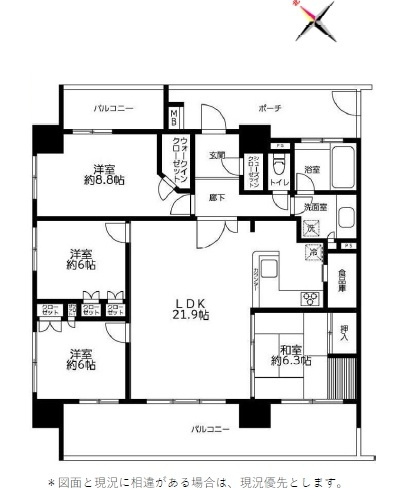 【間取り】の画像