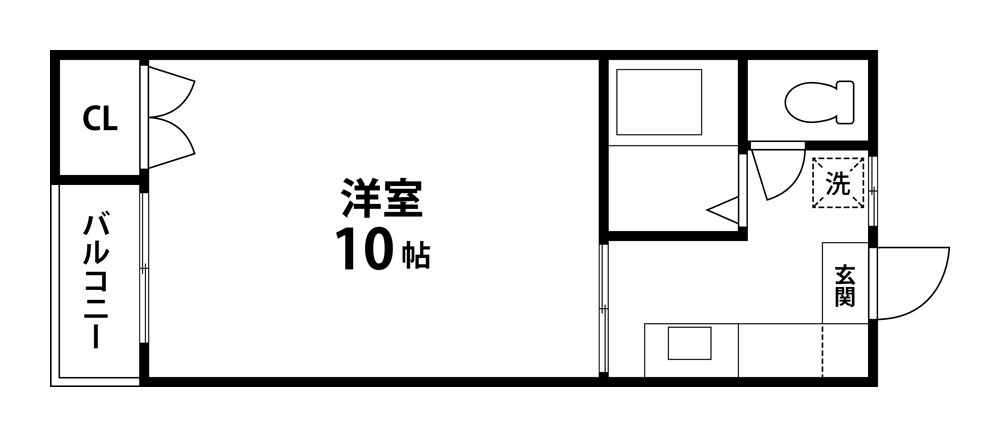 アミティ・ハウスの間取り