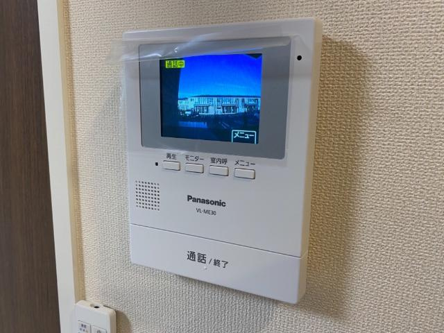 西宮市山口町　アパート新築工事の内装|カメラ付インターホン（イメージ）