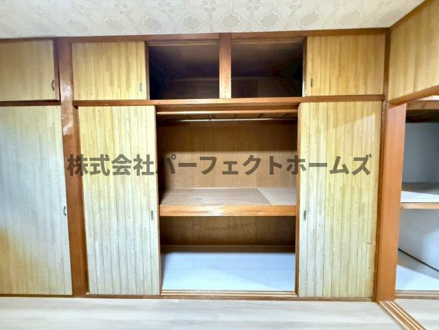 高柳5丁目戸建　賃貸の収納|大きなスペースがあり、収納には困りません