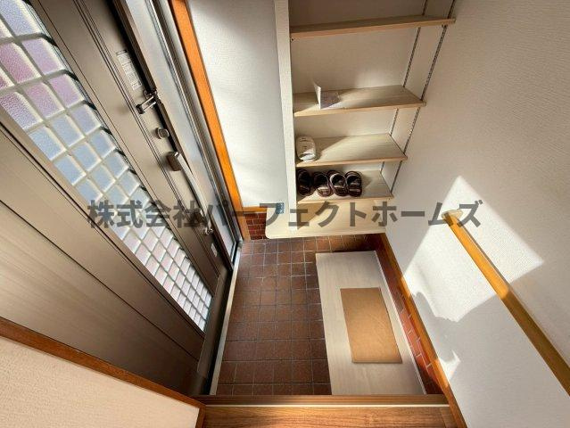 高柳5丁目戸建　賃貸の玄関|玄関です