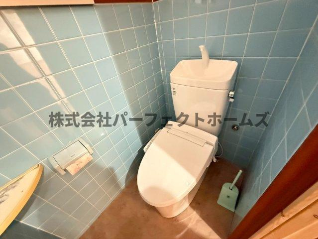 高柳5丁目戸建　賃貸のトイレ|清潔感のあるトイレです