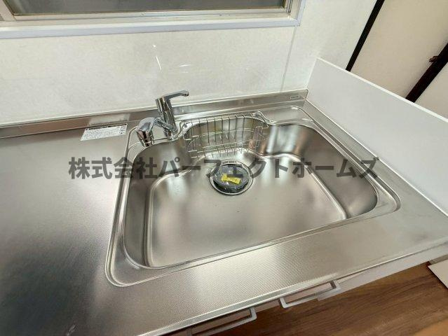 高柳5丁目戸建　賃貸のキッチン|お料理しやすいキッチンです