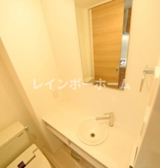 エルスタンザ市川湊の洗面所