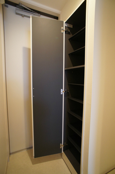 藤沢市大鋸１丁目の賃貸マンションの玄関|シューズボックス付き玄関♪