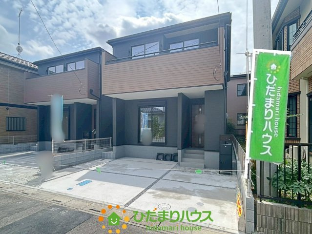 白岡市小久喜　新築一戸建て　01　リーブルガーデンの外観|2026/5/4　撮影