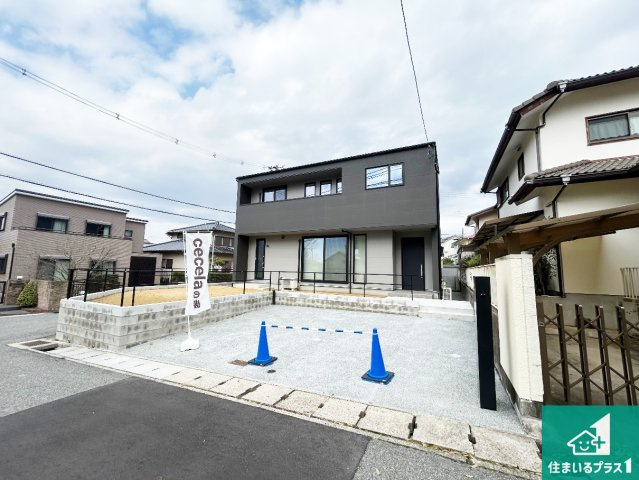 神戸市北区筑紫が丘　新築一戸建ての外観|安心の10年保証！外観を美しく保ち、雨水で汚れを落とします！気になることがありましたら、お気軽にお問い合わせください！