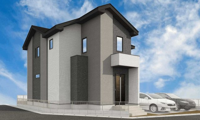 【LIGARE】宇都宮市鶴田町 27期 限定1邸の外観パース|〇外観予想図〇
【4LDK+SIC+2WIC+シェアクローゼット】
デザイン性と実用性を兼ね備えた住まいです♪

