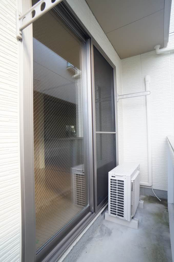 クラヴィエ長田町のバルコニー