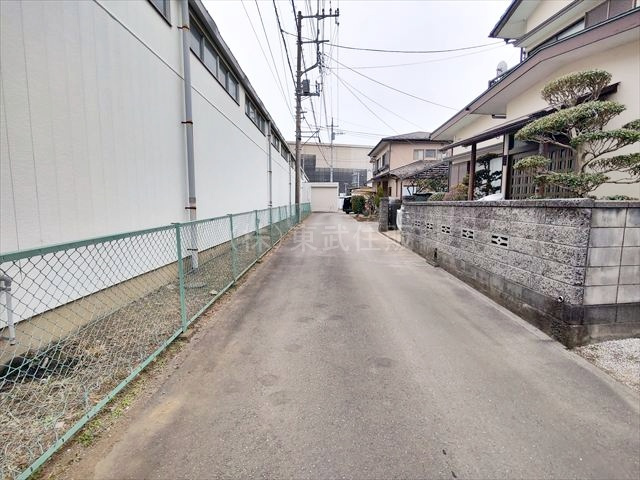 【前面道路含む現地写真】 | 川越市かし野台 | 閑静な住宅地です