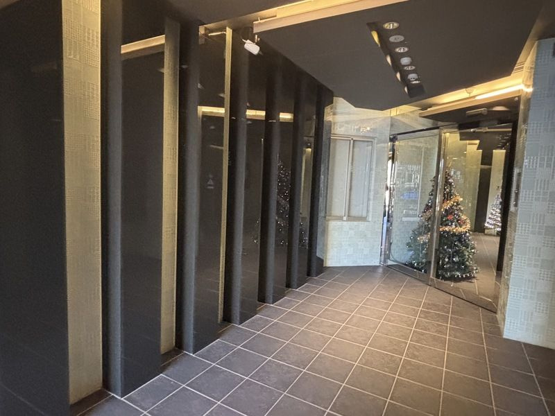 常盤台レジデンスのエントランス