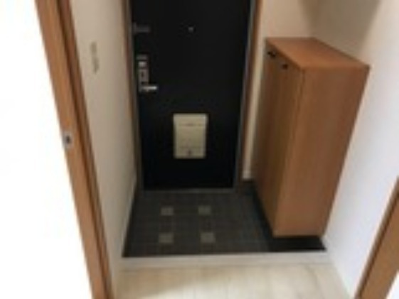 グリーンハイム松橋Ⅱの玄関